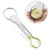 Dual Function Stainless Steel Avocado Tool 3-in-1 Slicer Corer Masher for Guacamole Prep Kitchen Gadget with Non Slip Grip