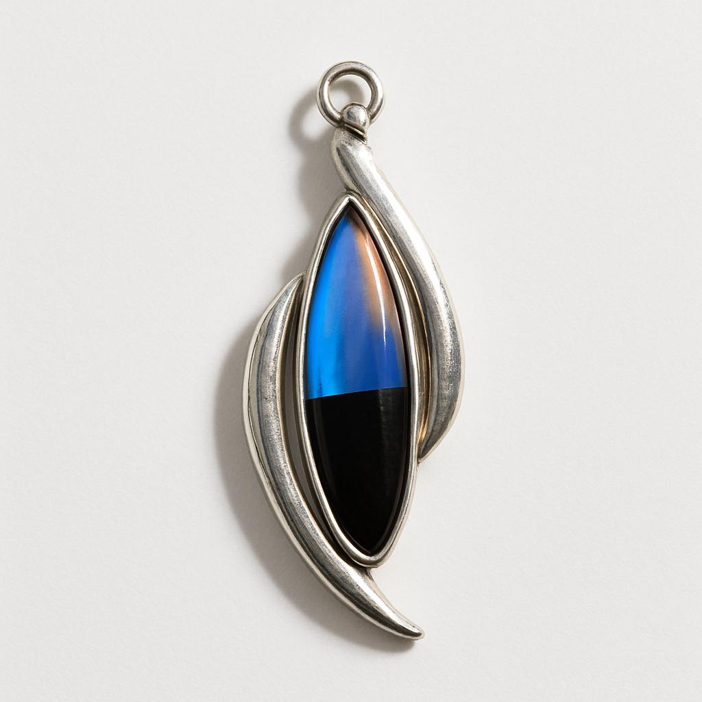 Brazilian 24 Ct Natural Opal 925 Sterling Silver Pendant For Women