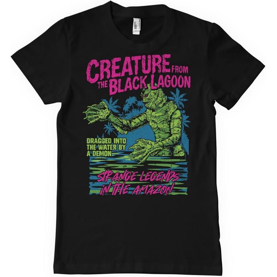 Официально лицензированная футболка для мужчин «Тварь из Черной лагуны» из серии «Универсальные монстры» XXXXXL