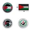 Medio Oriente Transfrontaliero Badge Palestinese Toppa da Braccio Accessori Bandiera Boxer Velcro Toppa da Zaino Ricamata Disponibile