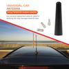 Universal Car Roof Antenna Mast Kit AM/FM/DAB Strong Radio Roof Mount Anti-noise Car Radio Rubber Antenna Mast Car Short Aerial