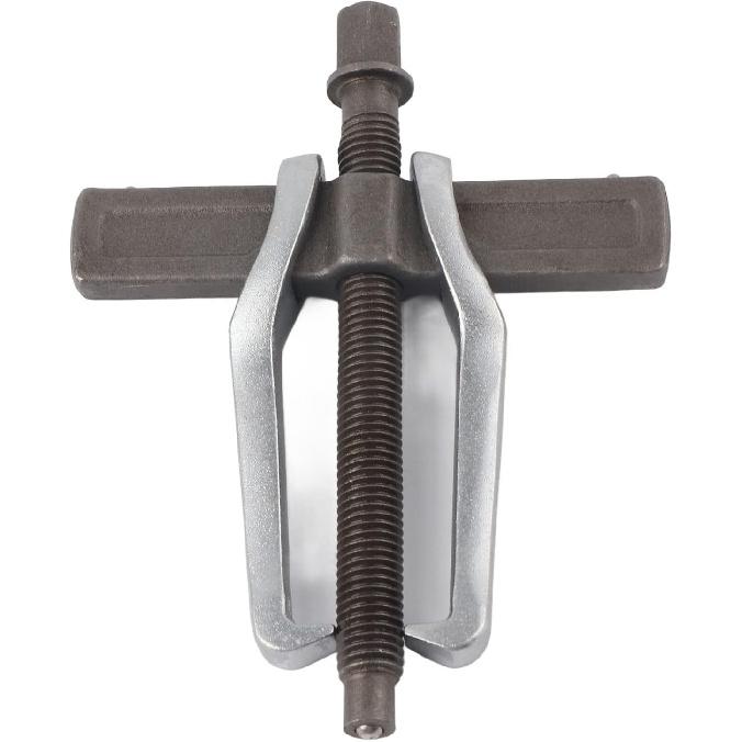 2 Jaw Puller, Adjustable Two Jaws Bearing Gear Puller Remover Removal Tool for Gears, Pulley, and Flywheel (4 Inch)