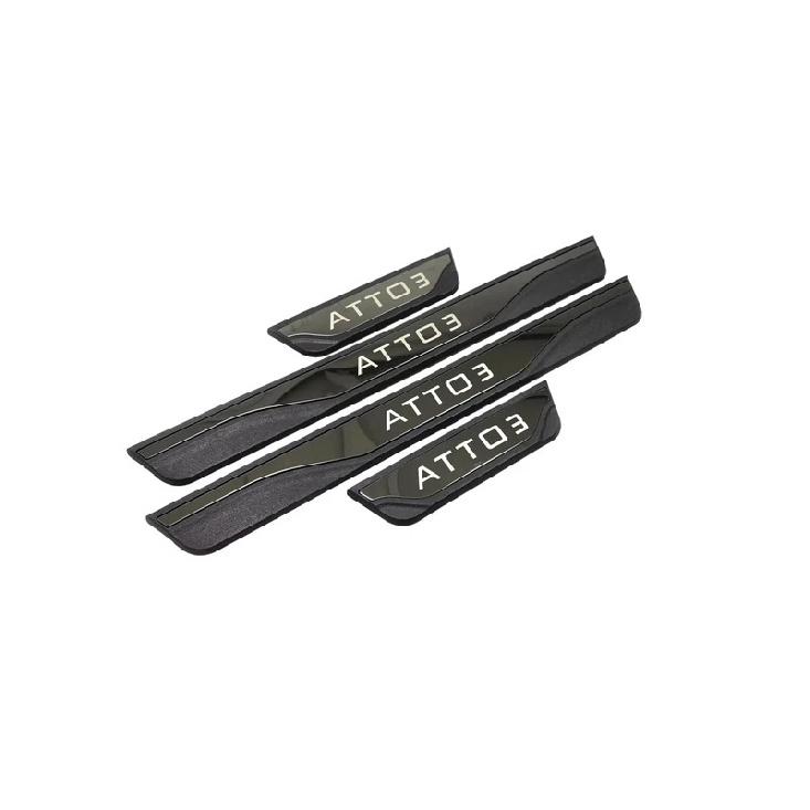 Für BYD Atto 3 2022 2023 2024 Atto 2 2025 2026 Türschwellenabdeckung Schmutzschutz Trittschutz Aufkleber Schutz Pedal Autozubehör