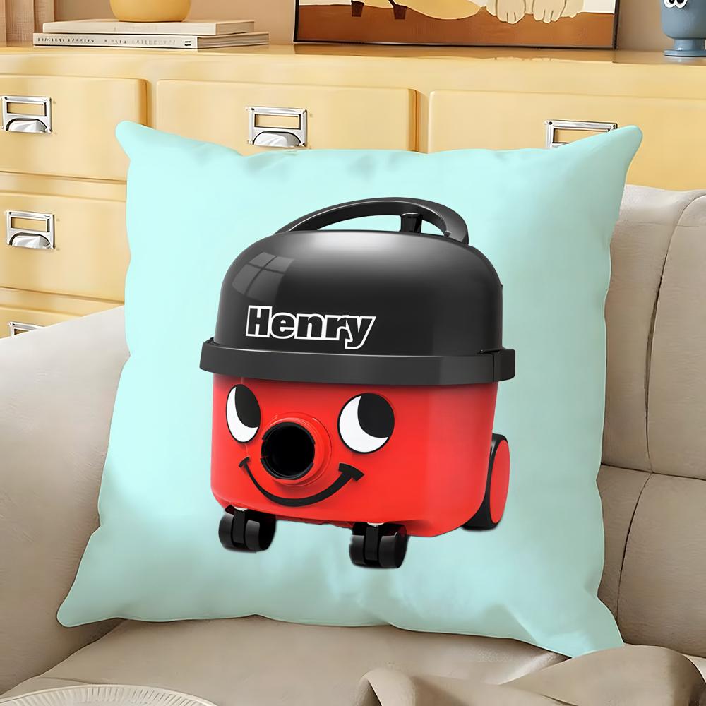 HHenry Hoover Cushion Cover Soft Durable Reversible Pillow Cover Home Car MultiScene Daily Comfort Pillowcase