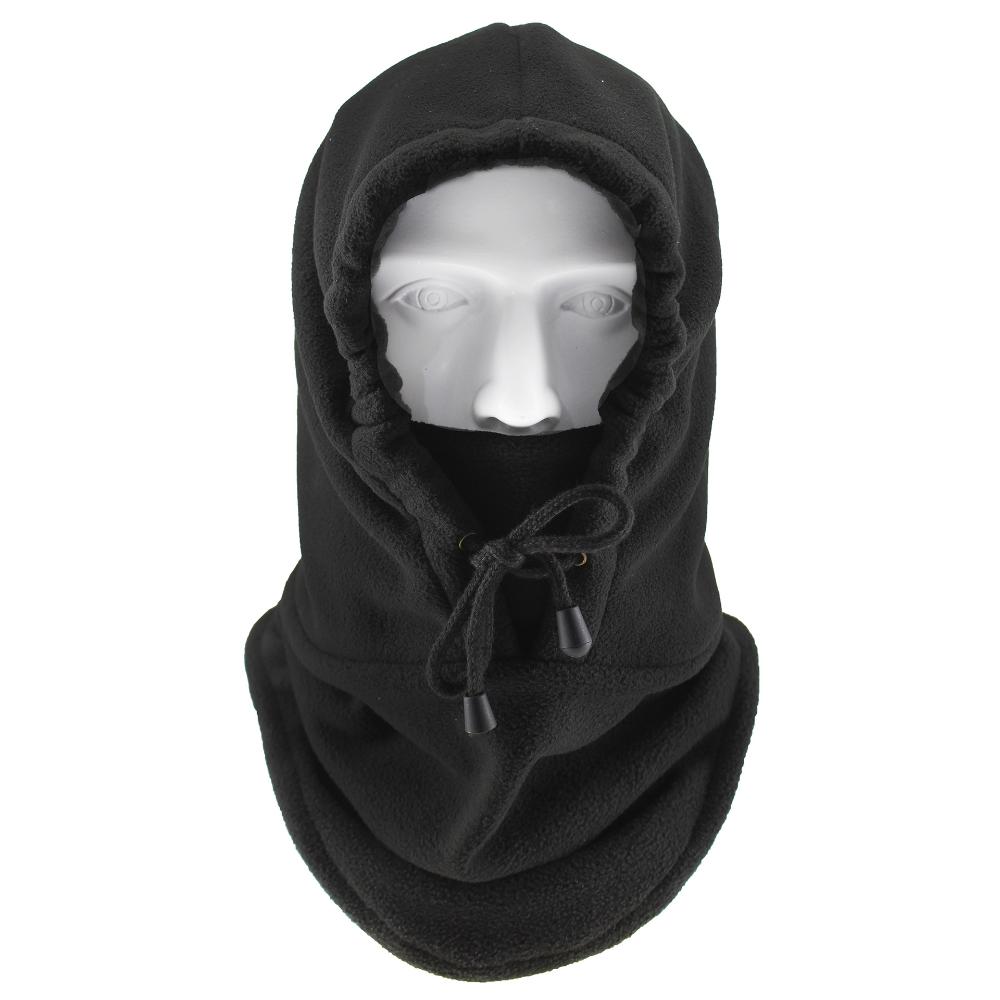 Hat Ski Mask Neck Warmer Balaclava Windproof Flexible Riding Cap Full Face Mask Fleece Cap Mask