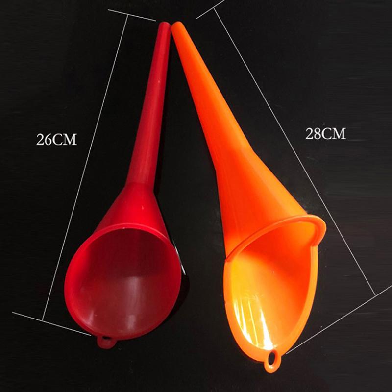 Motorcycle Car Long Mouth Funnel Portable Refueling Tool For Gas Refueling Tanks Engine Oil Coolant Water Car Acessories