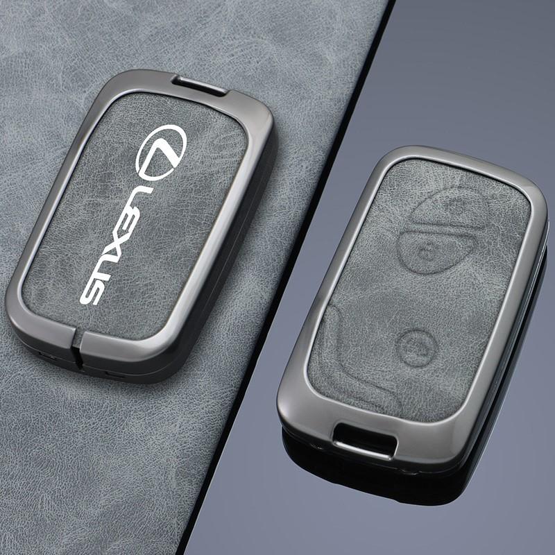 JBH4 Zinc Alloy Leather Car Key Case Cover Shell for Lexus IS250 IS300C RX270 CT200H 450h 460h GX400 GX460 ES240 ES350 LS460 GS300