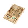 Wooden Pinball 3D Maze Children's Concentration Training Parent-child Interactive Desktop Educational Toy