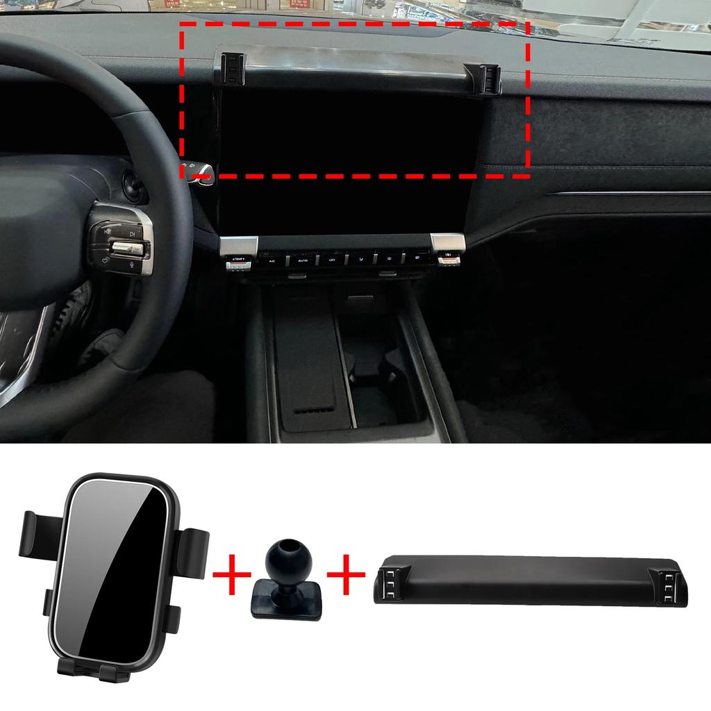 For Changan Shenlan Deepal G318 2024 2025 2026 RHD LHD Integrated Screen Mount Phone Holder Mount Car Accessoires