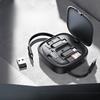 1 stk 5-i-1 Teleskopisk Multifunksjons 100W Datakabel USB Egnet for Dobbel Typec Apple Android En-til-tre Hurtigladekabel