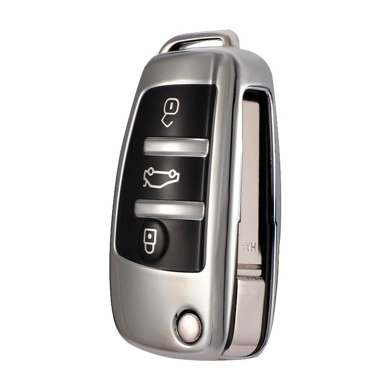 New Fashionable Car Remote Key Case Cover Protective Shell For  C6 R8 A1 A3 Q3 A4 A5 Q5 A6 S6 A7 B6 B7 B8 8P 8V 8L TT RS Sline