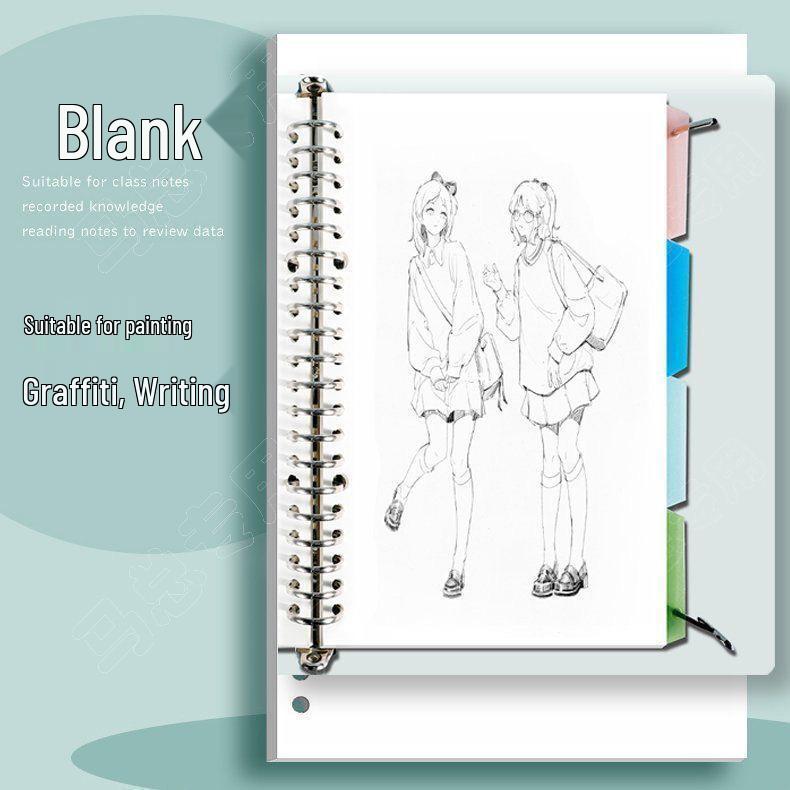 Thickened Loose-Leaf B5 & A5 Binder Refill: 26-Hole B5 & 20-Hole A5 Notebook Planner Insert