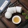 White Jade Ru Kiln Tea Ru Porcelain Can Be Nurtured with Crackle Dragon Egg Tasting Cup Large Capacity Ceramic