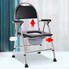 Chamber Pot Commode Potty with Handle Lightweight Container Pee Bucket for Male Female Elderly