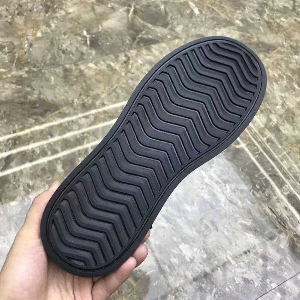 Boots for Men Genuine Leather Chelsea Boots Men Fleece Warm High Top Leather Shoes Trendy Versatile Cotton Boots Man Shoes