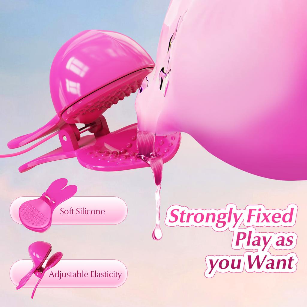 Neck-Hanging Nipple Toys Vibrating Nipple Clamps with APP Remote Control, BDSM Toys Vibrator Adult Sex Toys & Games, Female Couples Sex Toys for Her