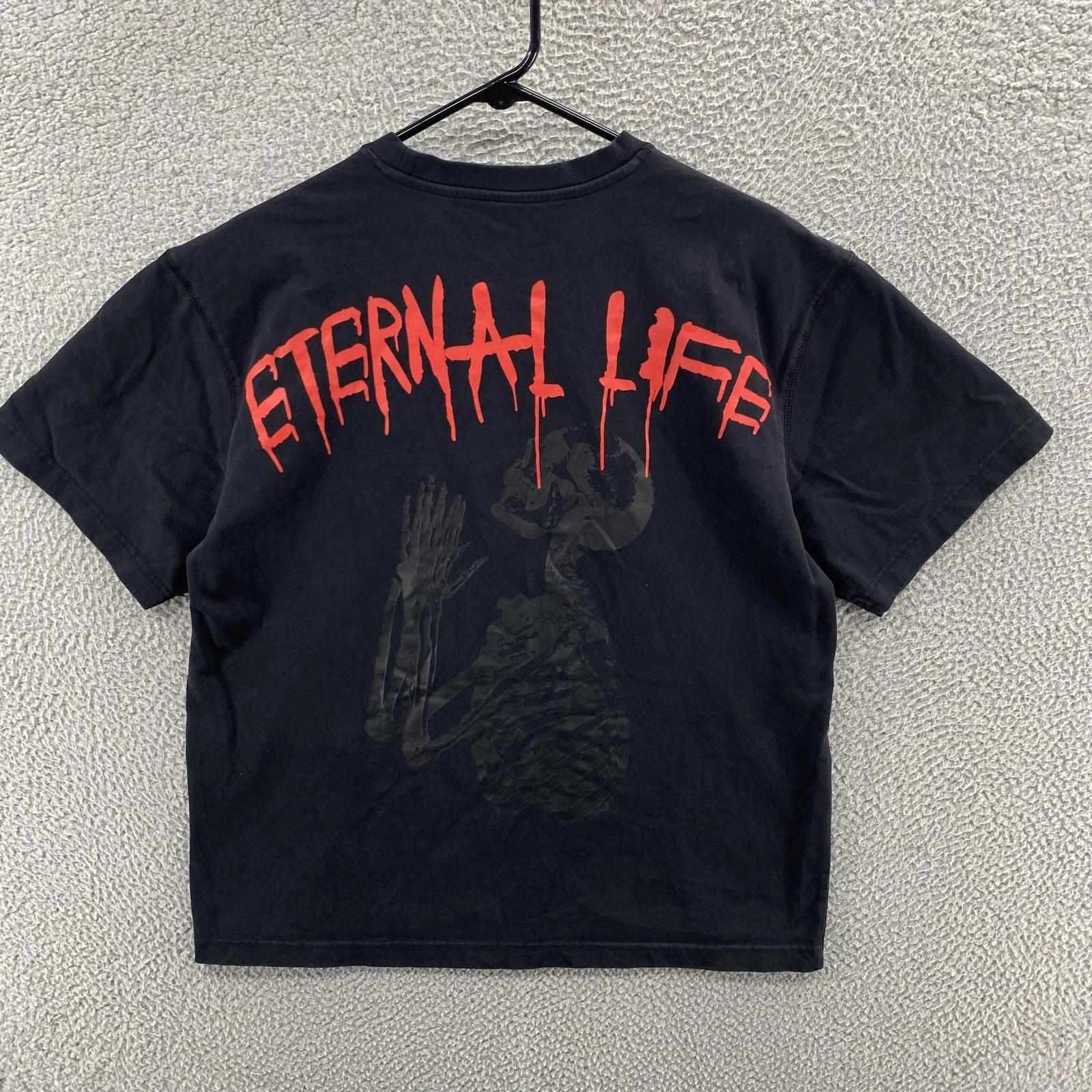 

RawGear T Shirt Mens Small Black Eternal Life Graphic Gym Workout Streetwear XL