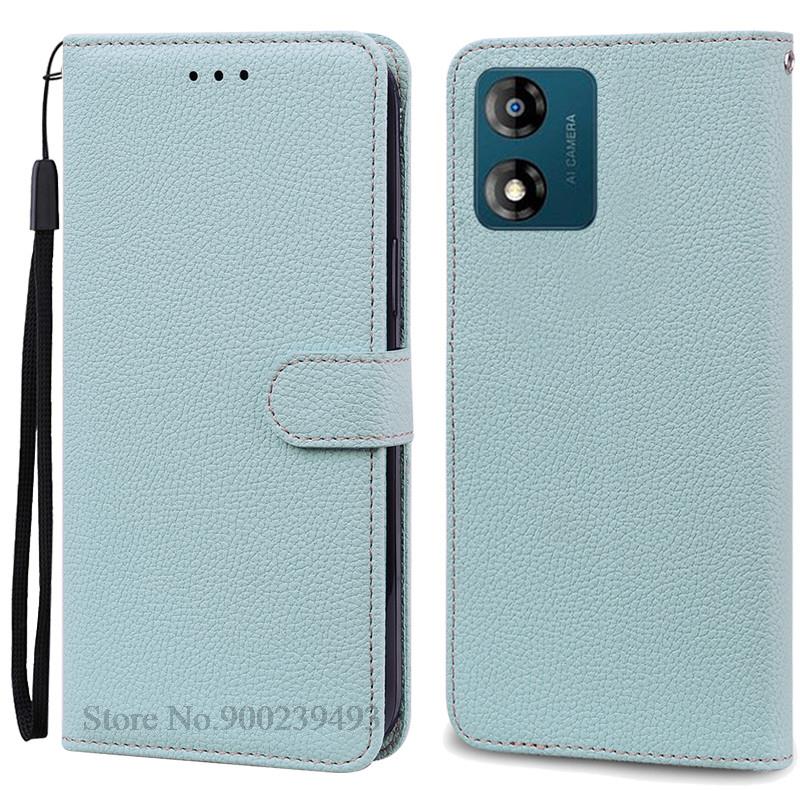 E13 Case For Motorola Moto E13 Case Leather Wallet Flip Cover For Moto E13 Phone Case For Motorola Moto E13 Capa Case Fundas