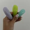 Transparent Acrylic Open Bangle Bohemian Retro  Hand Ring Cute Cuff Wide Bracelet  Women