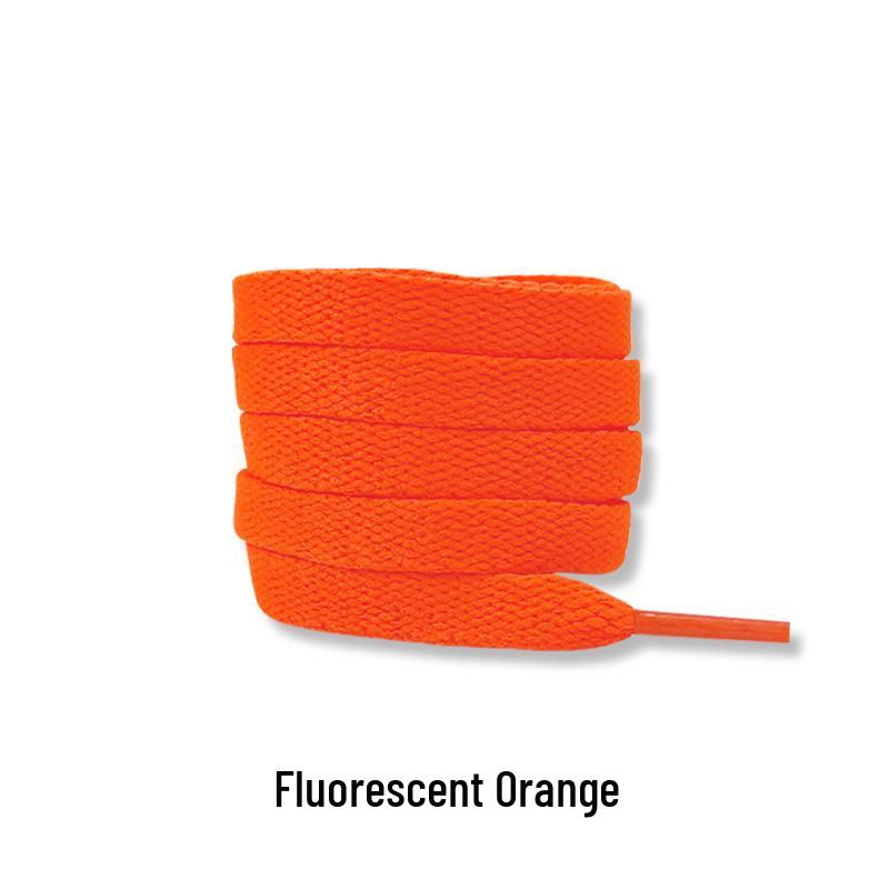 Original White AF1 Flat Shoelaces - AJ1 Dunk Air Force One Sports Laces (Pair)