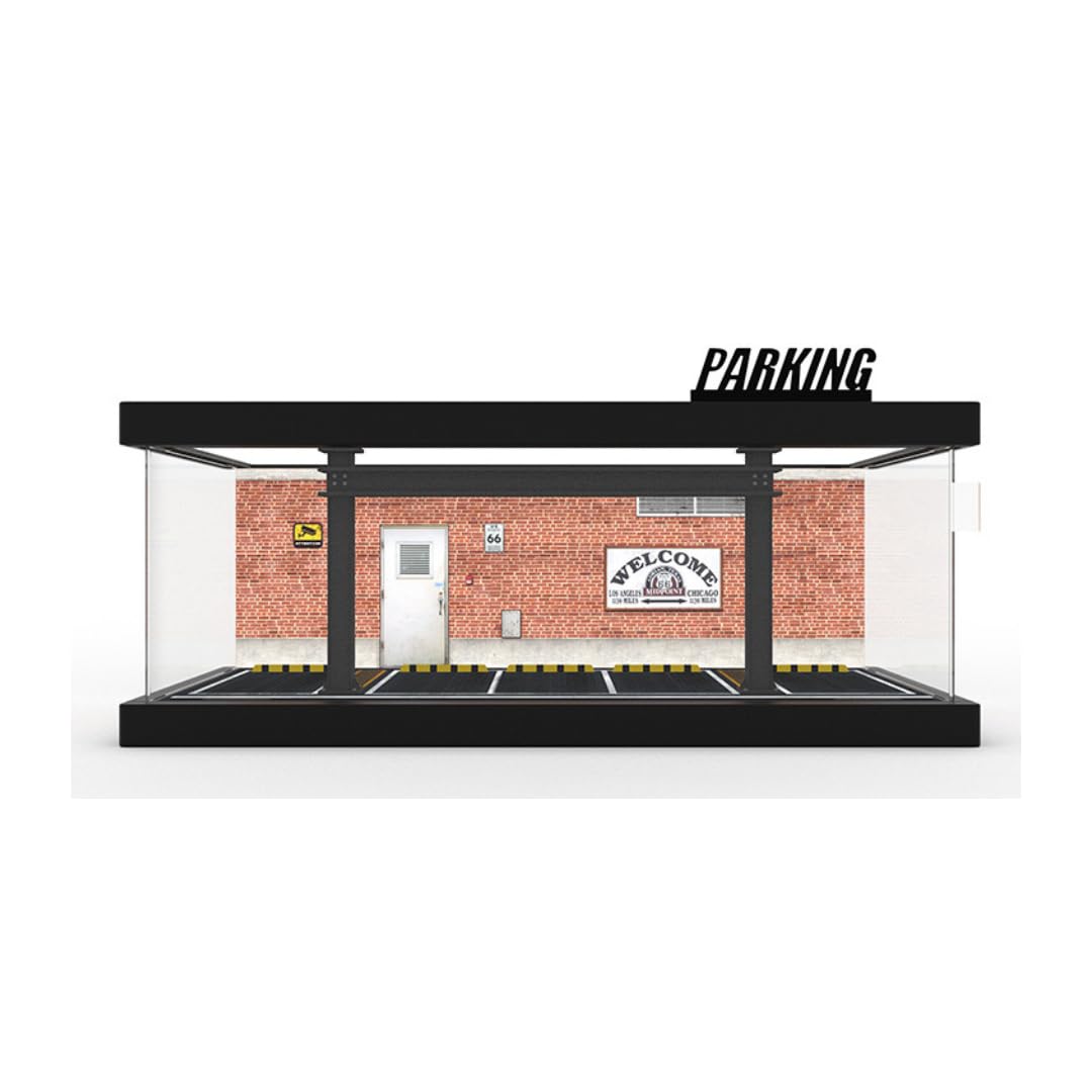

Moreart 1/64 Scale Model Display MO766100B Parking Lot Pit Garage Diorama with Miniature Cars (C) [Parallel Import]
