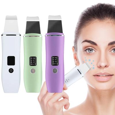 Ultraschall-Hautwäscher, Peeling-Schaufel, EMS-Mikrostrom, Ionen-Akne-Mitesserentferner, Gesichtsreinigung, Tiefenreinigung, Gesichtslifting-Geräte