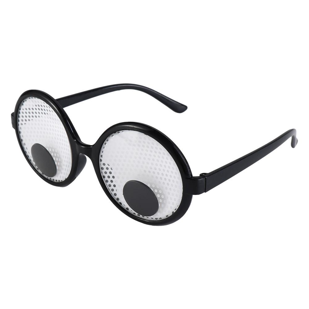 Visible Eyeball Eyeglasses Funny Party Glasses Fun Rotatable Eyeball Glasses Children