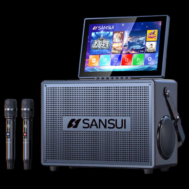 SANSUI E33S Outdoor Karaoke Speaker with Display CN Plug (adapter Included)