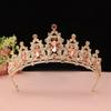 Children's Crystal Tiara Headband: Princess Crown Hair Accessory for Girls' Birthdays and Performances