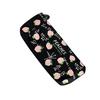 Fruit Printed Zipper Pencil Bag Students Pen Cases Stationery Office Supplies
