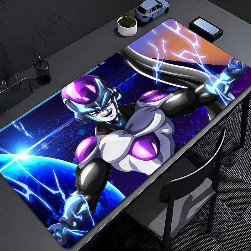 Dragon Ball Frieza Gaming Mouse Pad Gamer Computer Accessories Keyboard Table Mat Mousepad Company Laptop Desk mat PC Mousepad