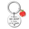 Thank You Teacher Thanks Key Chain Jewelry Thanks Gift Keyring Teacher Keychain  Graduation Gift