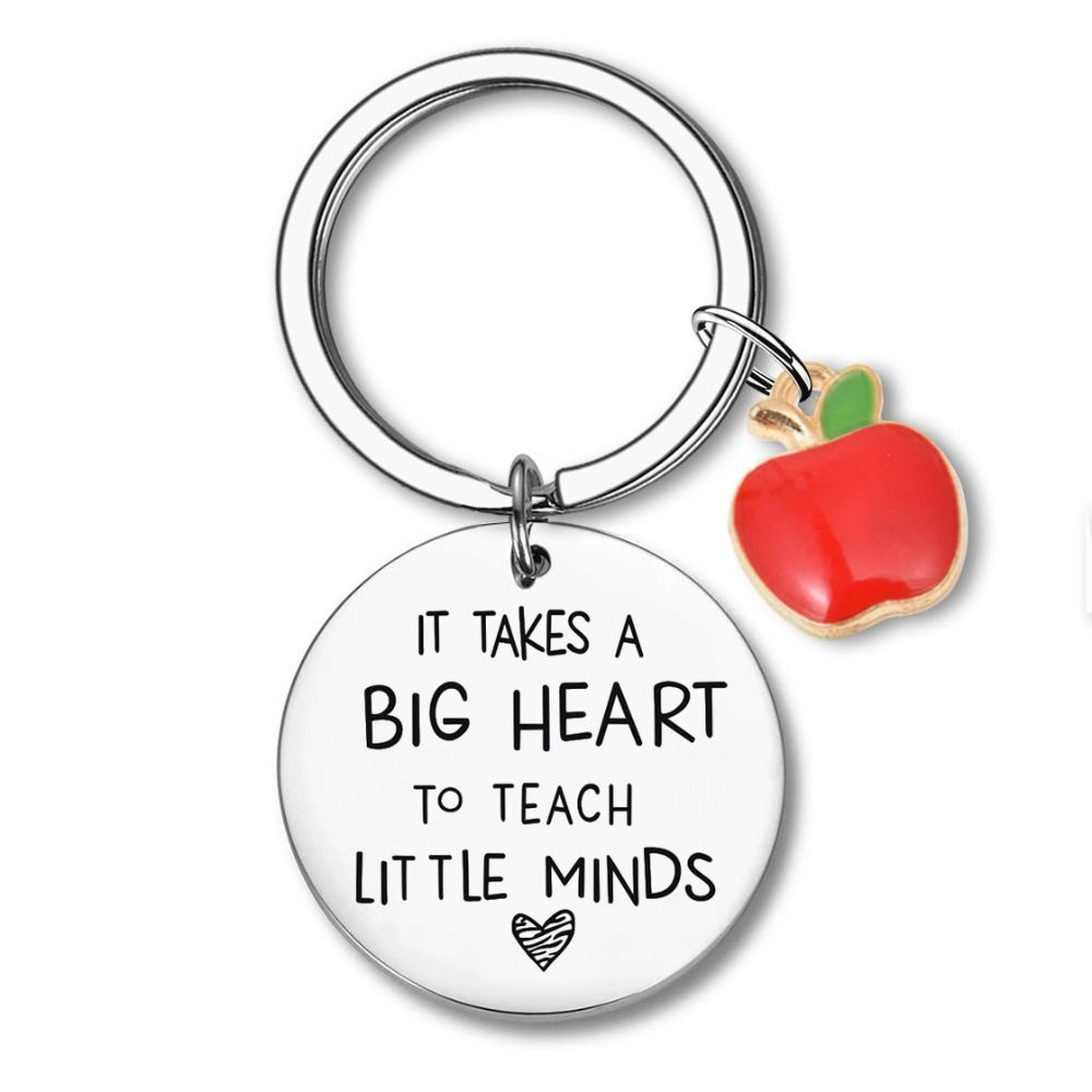 Thank You Teacher Thanks Key Chain Jewelry Thanks Gift Keyring Teacher Keychain  Graduation Gift