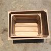 Reinforced Solid Wood Retro Storage Crate for Display and Storage
