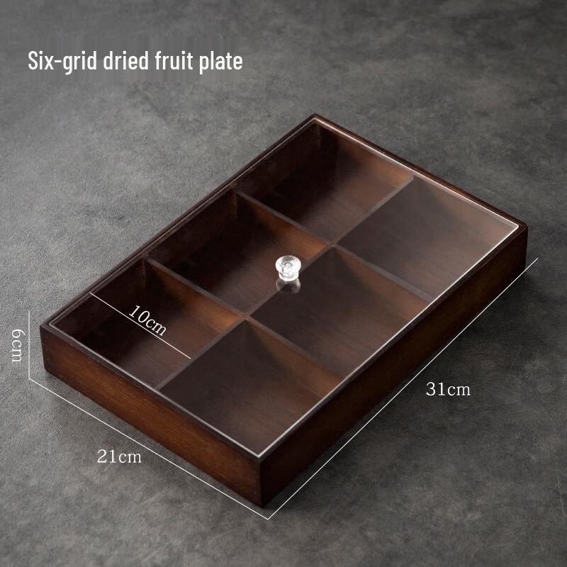Wooden Snack and Dessert Serving Tray
