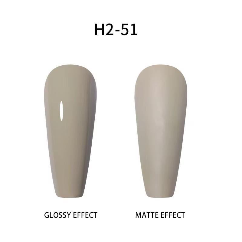 BEAU COLOR 8ML Nail Gel Polish High Pigment UV/LED Color Gel for Nail Art Design and Home DIY Manicure