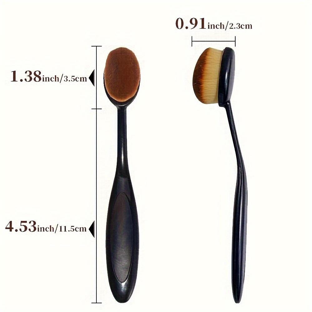 [Gentle Pet Ear Cleaner] Soft Bristle Gentle Pet Ear Cleaner Brush | Comfortable Oval Handle, Ideal for Dogs and Cats, Efficient Paw Washing
