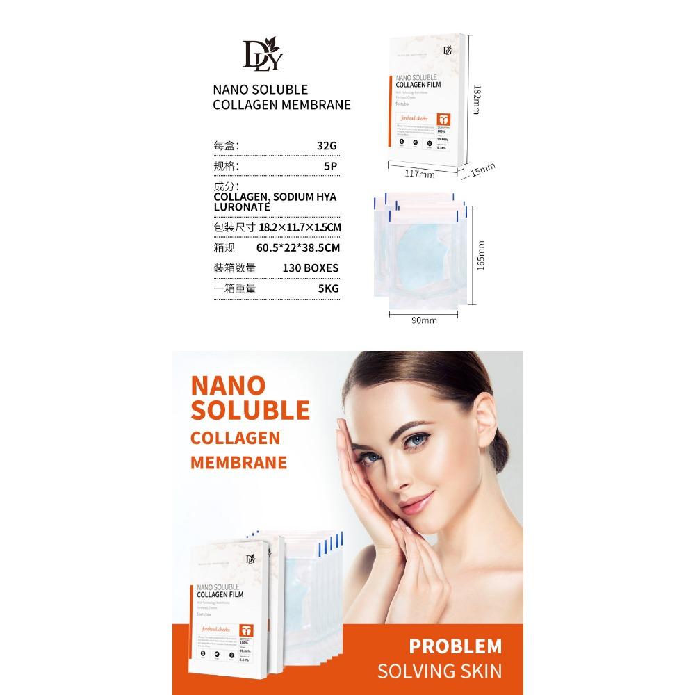 Type III Nano Collagen Soluble Mask Soluble In Water