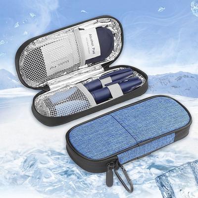1Pc Portable Insulin Cooling Bag EVA Waterproof Insulin Cooler Thermal Insulated Pocket Pill Protector Medicine Travel Cooler