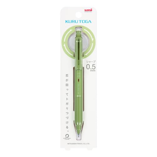 Mechanical Pencil Mitsubishi Pencil Kuru Toga KS 0.5mm, Herb Green
