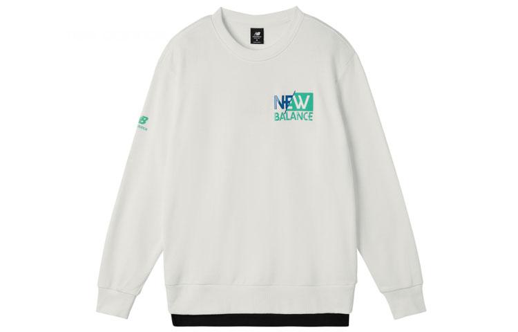 New Balance Sweatshirt Men s White AMT11314-WT XXL