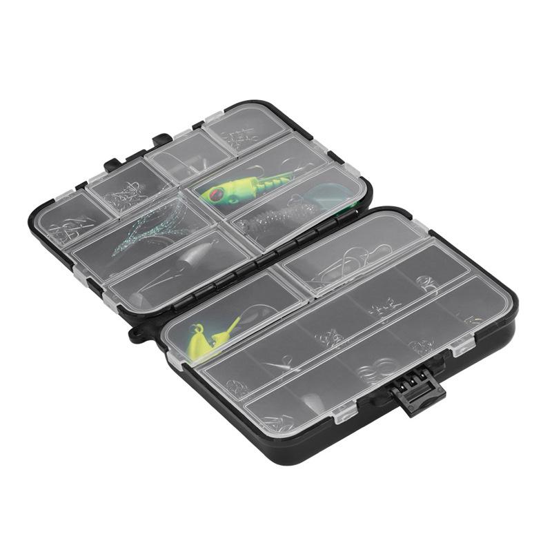Double-Layer Mini Fishing Tackle Box for Small Lures and Hooks