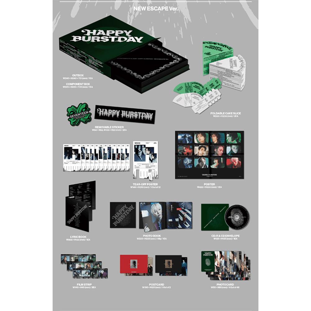 Seventeen HAPPY BURSTDAY (5th Album)