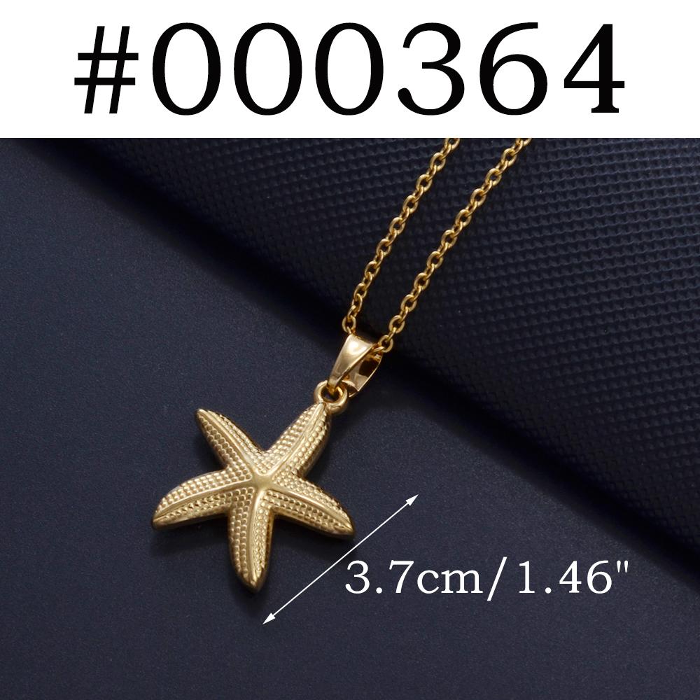 2025 Hawaiian Flowers Guam Puerto Rico Mayotte Necklaces Women Jewelry Stainless Steel Nefertiti Turtle Shell Flamingo #000164
