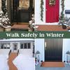 No- Ice And Snow Carpet Mats Carpet - Carpet Mat For Winter Walkways Front Door Stairs Porch Outdoor