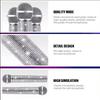 Manicotto Decorativo Microfono Bling Bling Manico Microfono Wireless Per Disco
