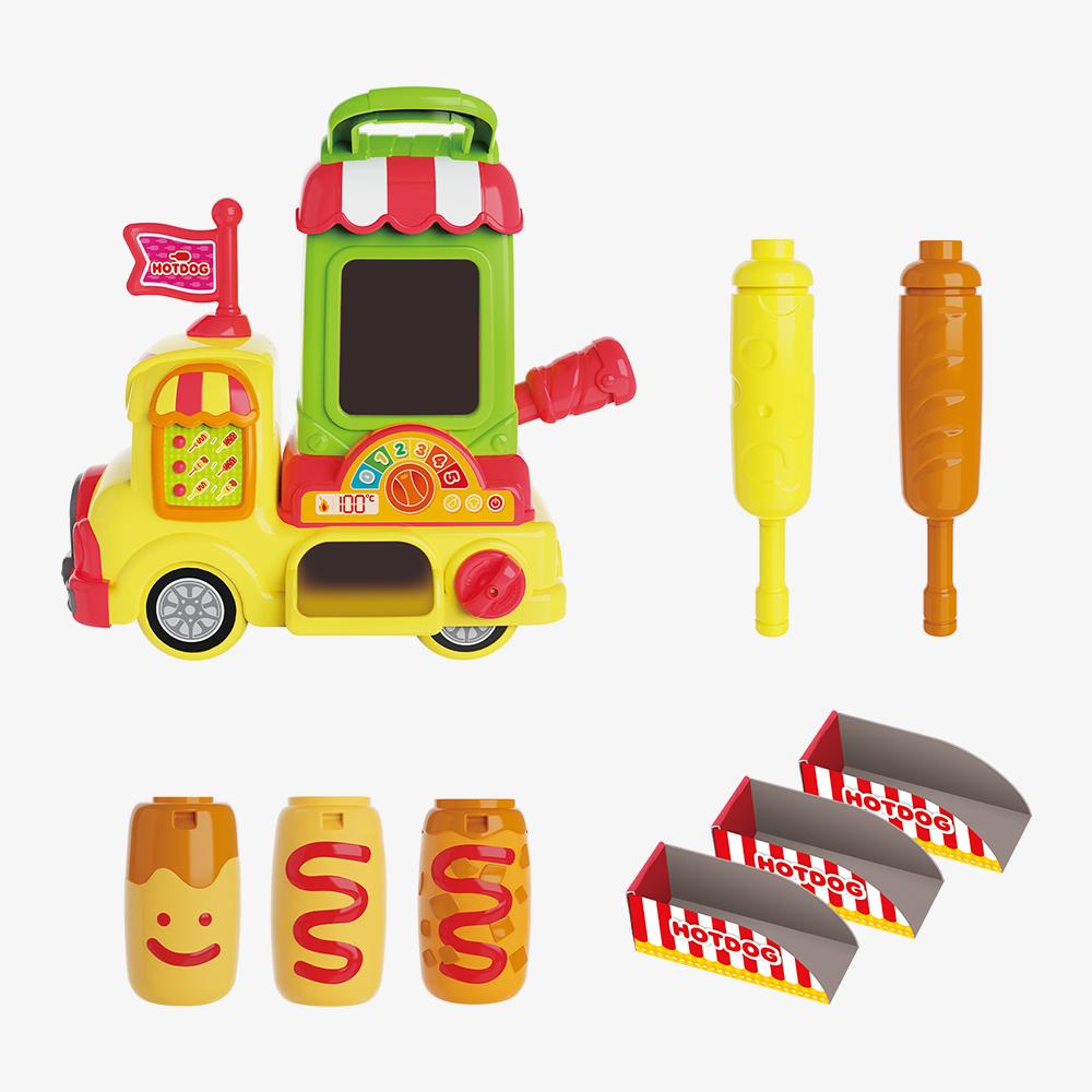 [young toys] Kongsuni's Talking Hot Dog Truck with Crispy Fryer Action