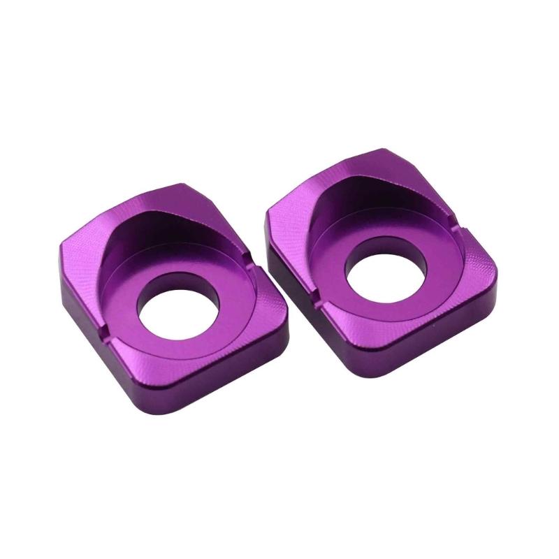 Motorrad Kettenspanner Hinterachsenblöcke Radachsen Naben Distanzstück Für Dirtbike Hinterrad Einstellmechanismus