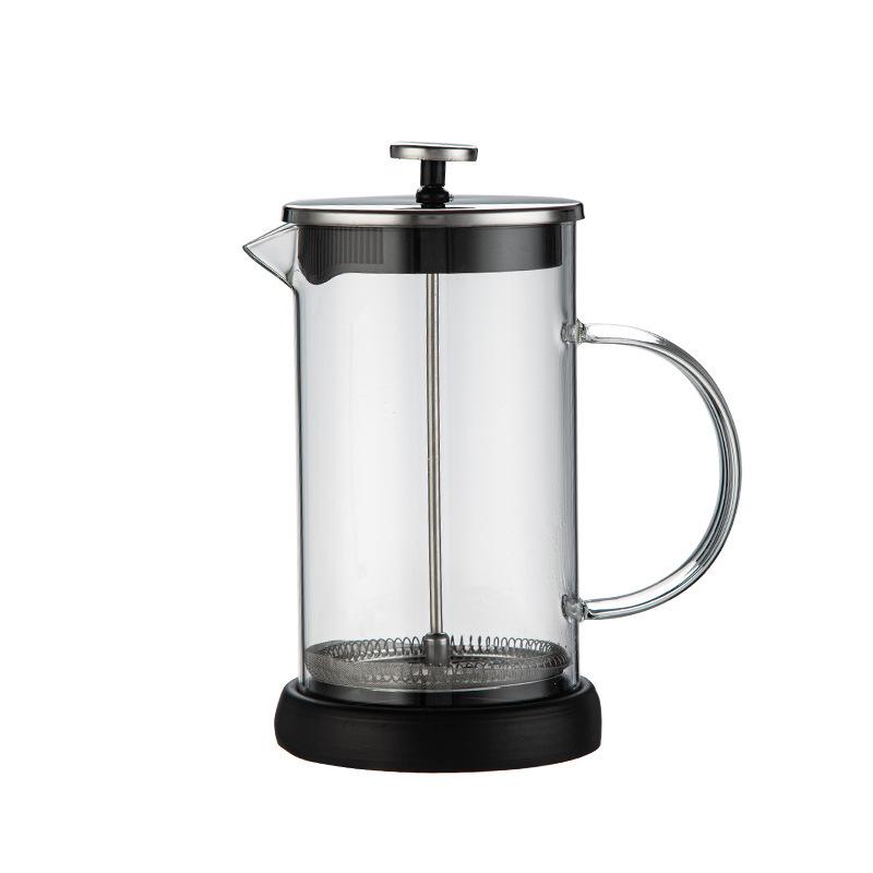 High Borosilicate Glass French Press & Pour-over Coffee and Tea Maker