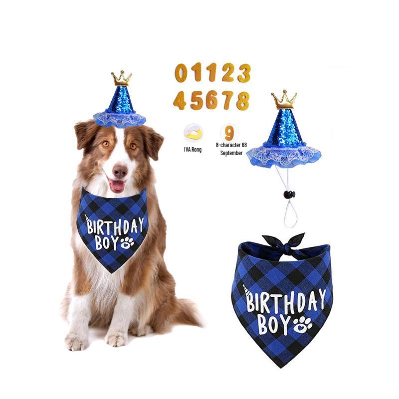 British-Style Pet Party Hat - Dog & Cat Headdress Accessory